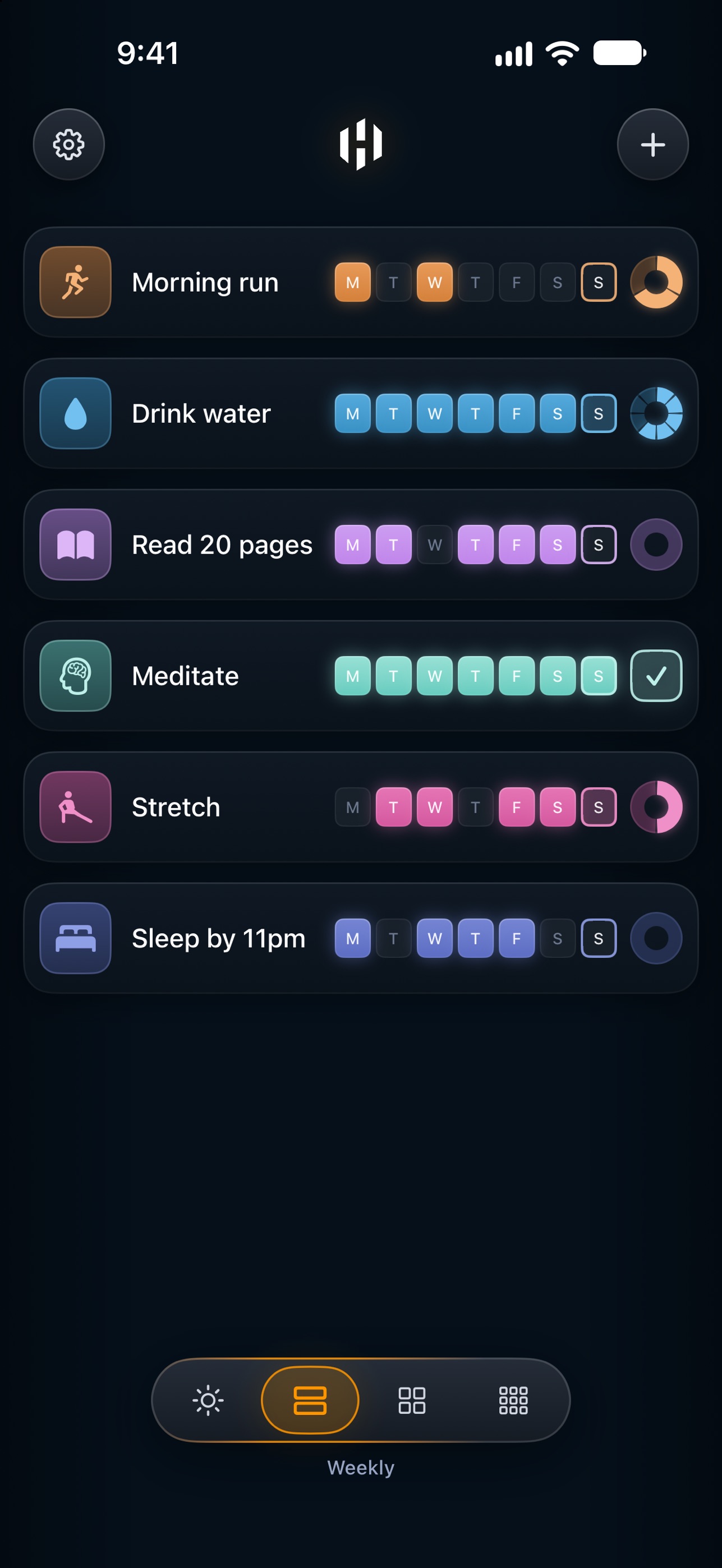 Screenshot 3 of Habiflux: Habit Tracker