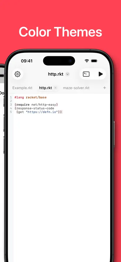 Ruckus - Racket IDE screenshot 3