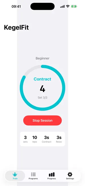 KegelFit screenshot 1