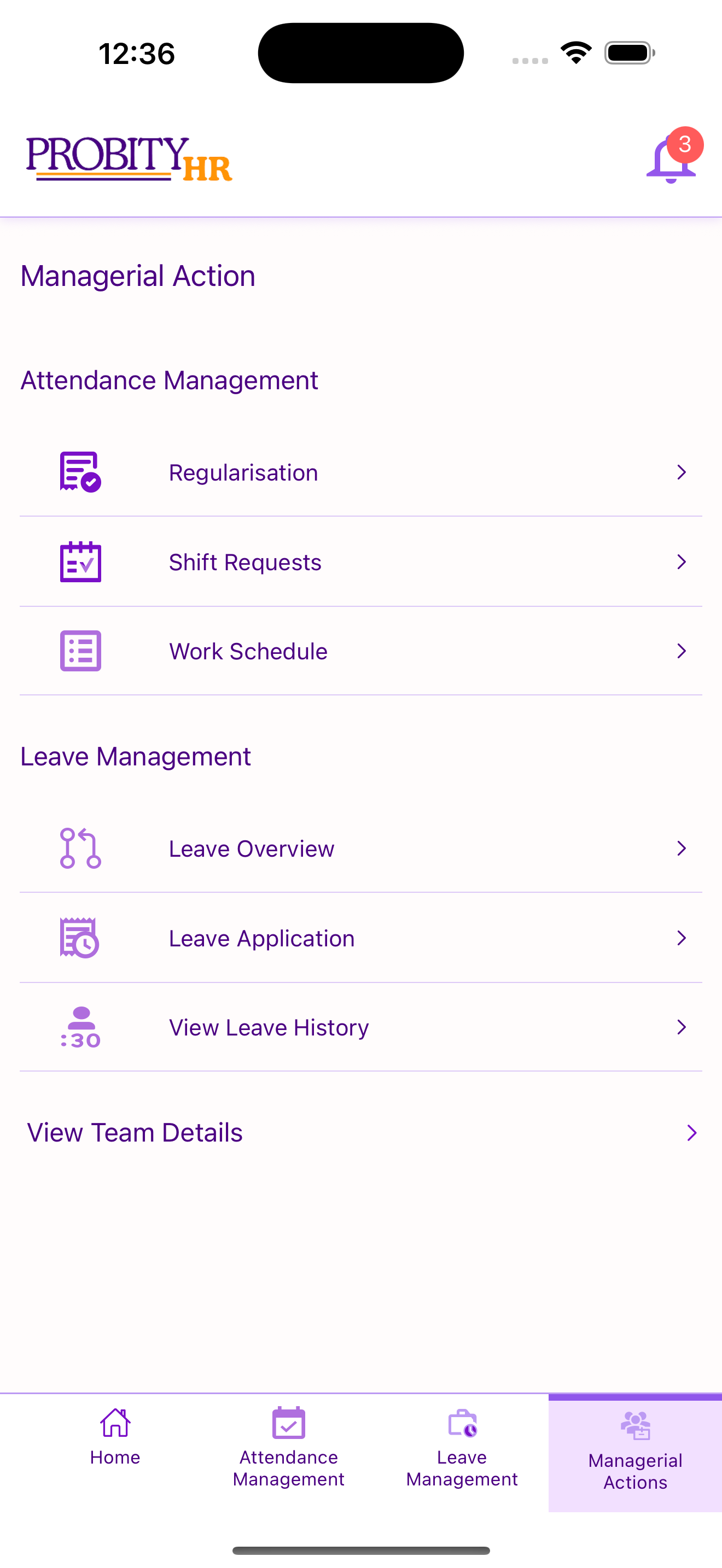 Probity HR screenshot 8