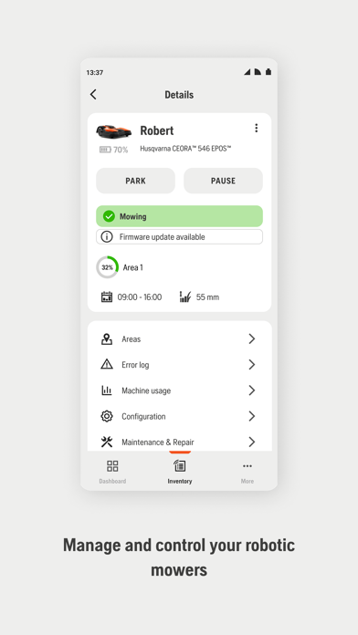 Husqvarna Fleet Services 2.0 screenshot 9