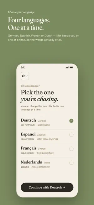 Klar Speak: AI Language Tutor screenshot 1