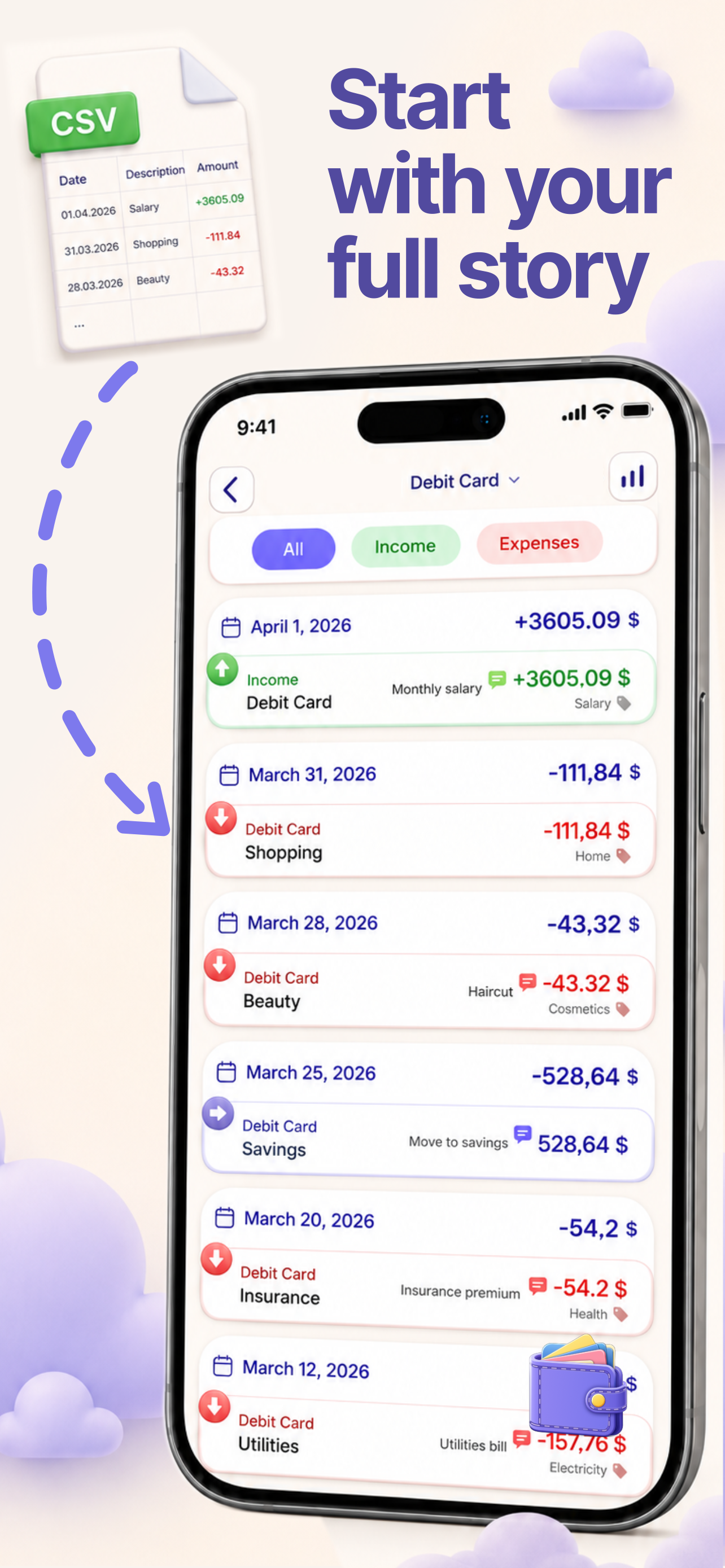 MoneyCloud: Spending Tracker screenshot 8