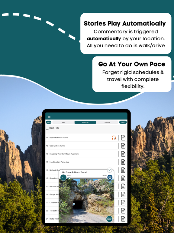 Dakota: Black Hills Tour Guide iPad screenshot 3 - Travel app
