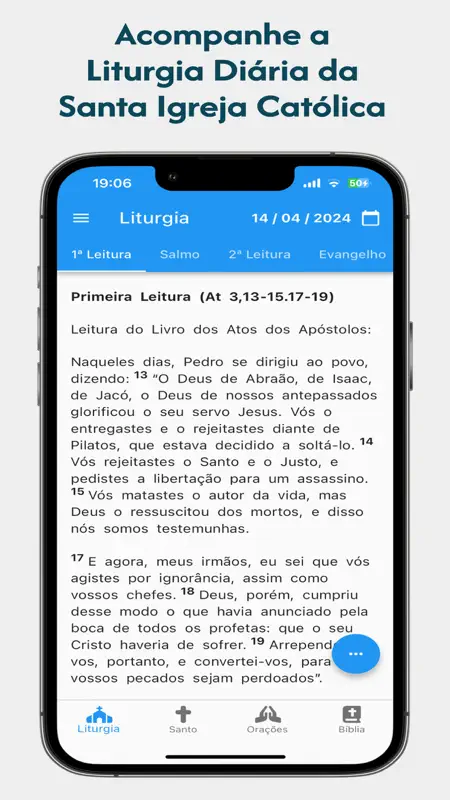 Liturgia Diária da Missa screenshot 1 of 5