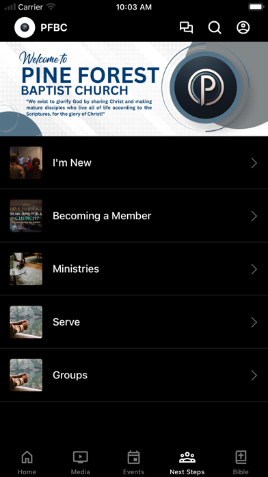 App screenshot