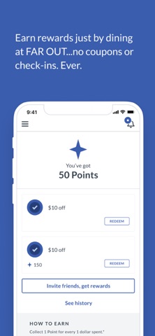 FAR Out Loyalty Screenshot 1 of 3