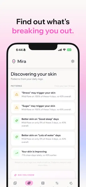 Mira: Skin Journal screenshot 4