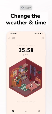 Lofumi: LoFi Pomodoro Timer screenshot