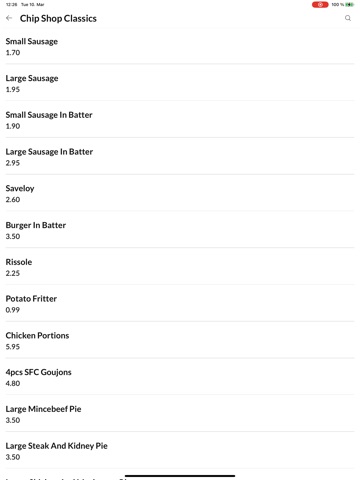 The Chip Stop Ystrad iPad screenshot