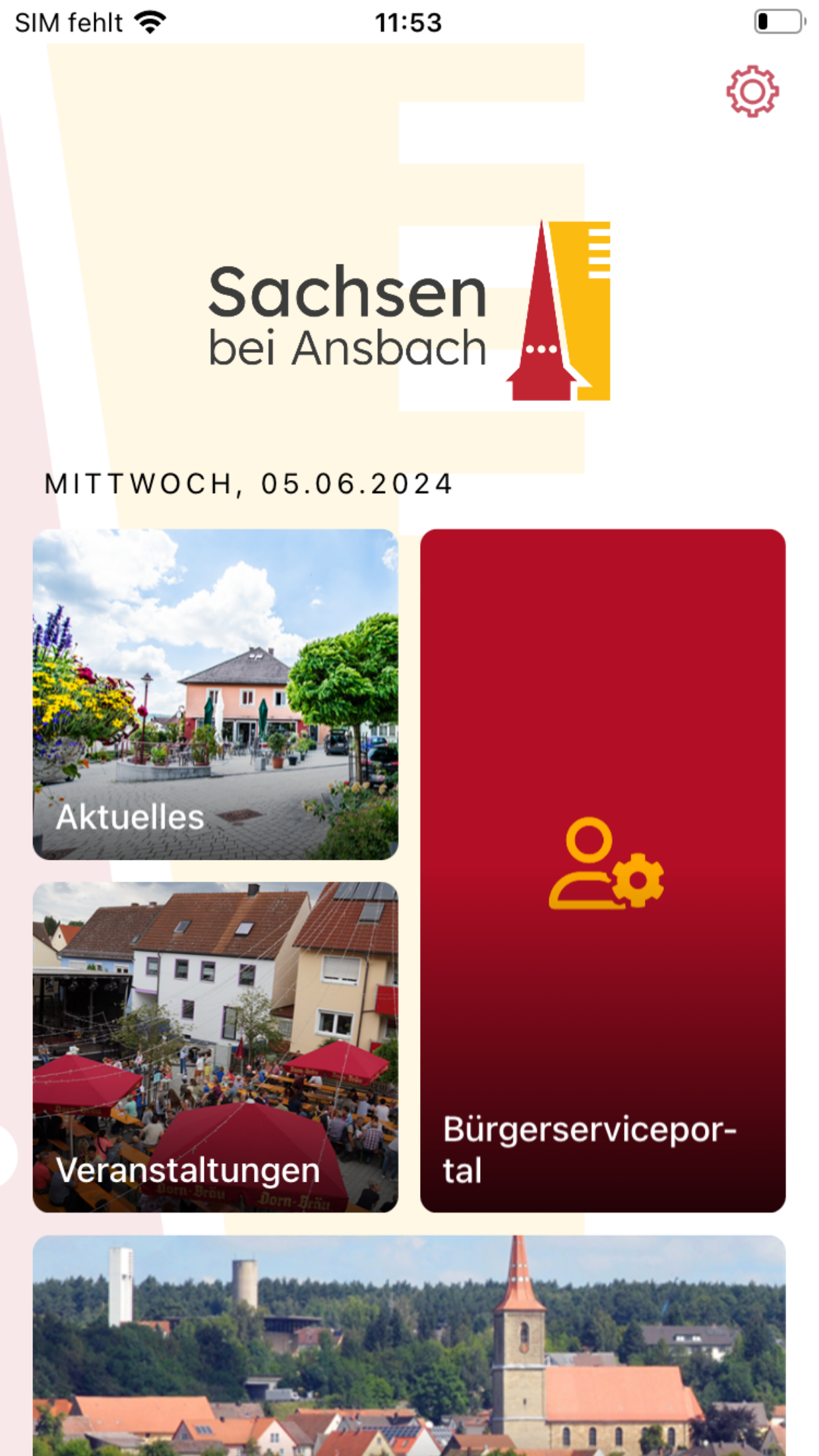 Gemeinde Sachsen bei Ansbach