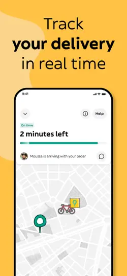 Screenshot von Glovo: Food & Grocery Delivery auf dem iPhone 4