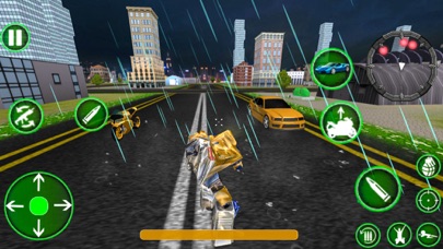 Robot Transform Wars Car Games Screenshot