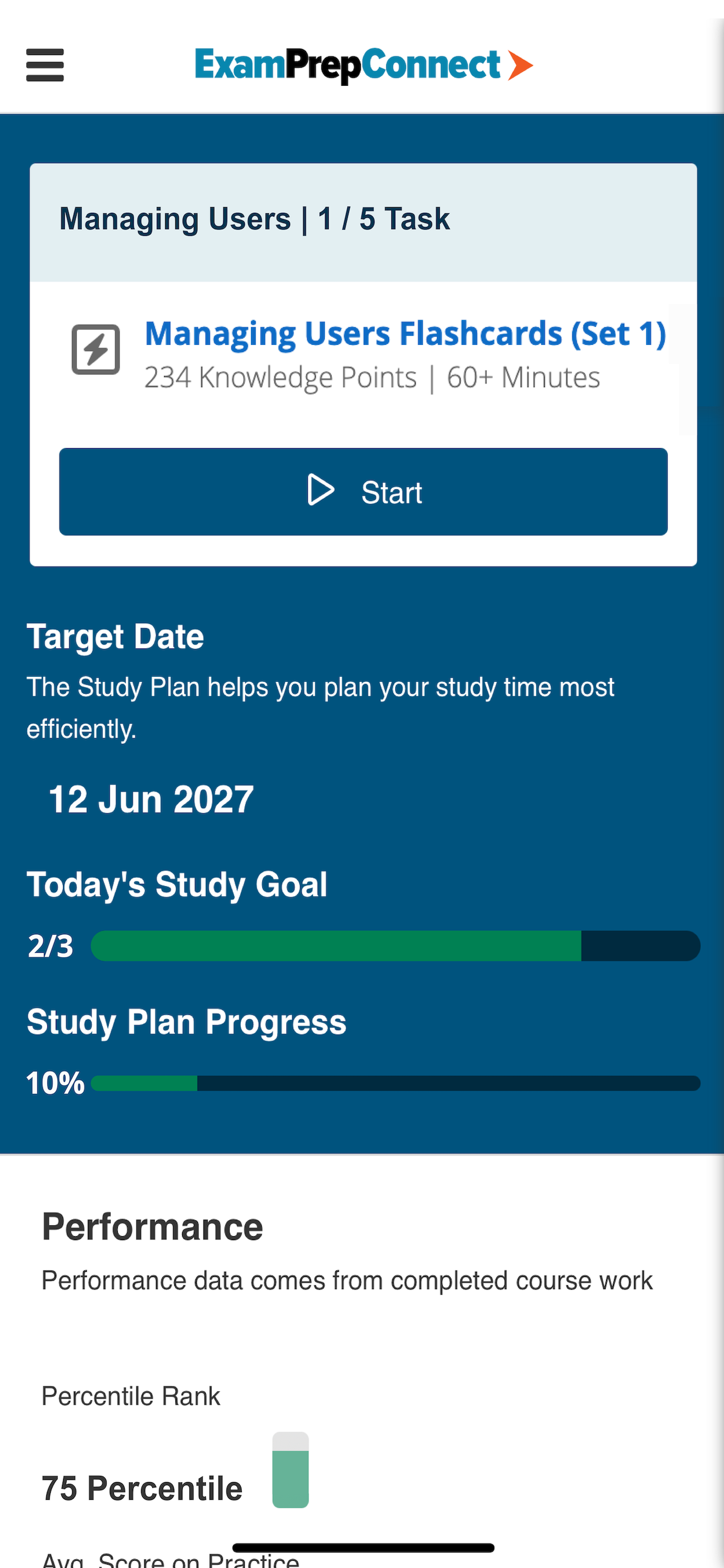 ExamPrepConnect screenshot 2