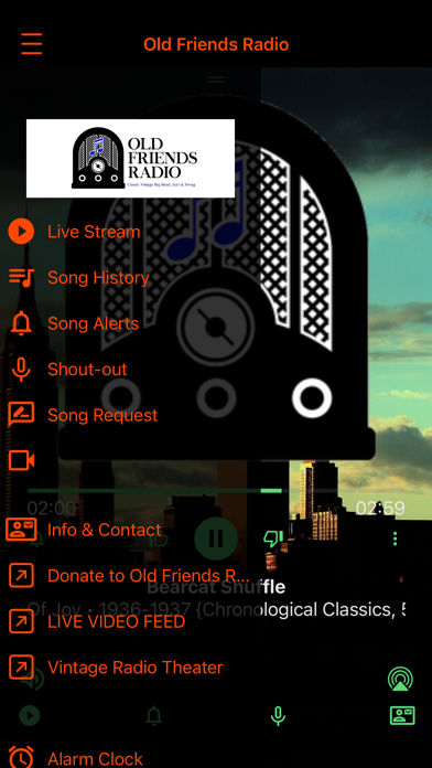 Old Friends Radio Screenshot