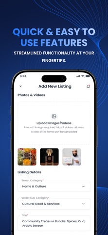 Salam Marketplace - Muslim Hub iPhone screenshot