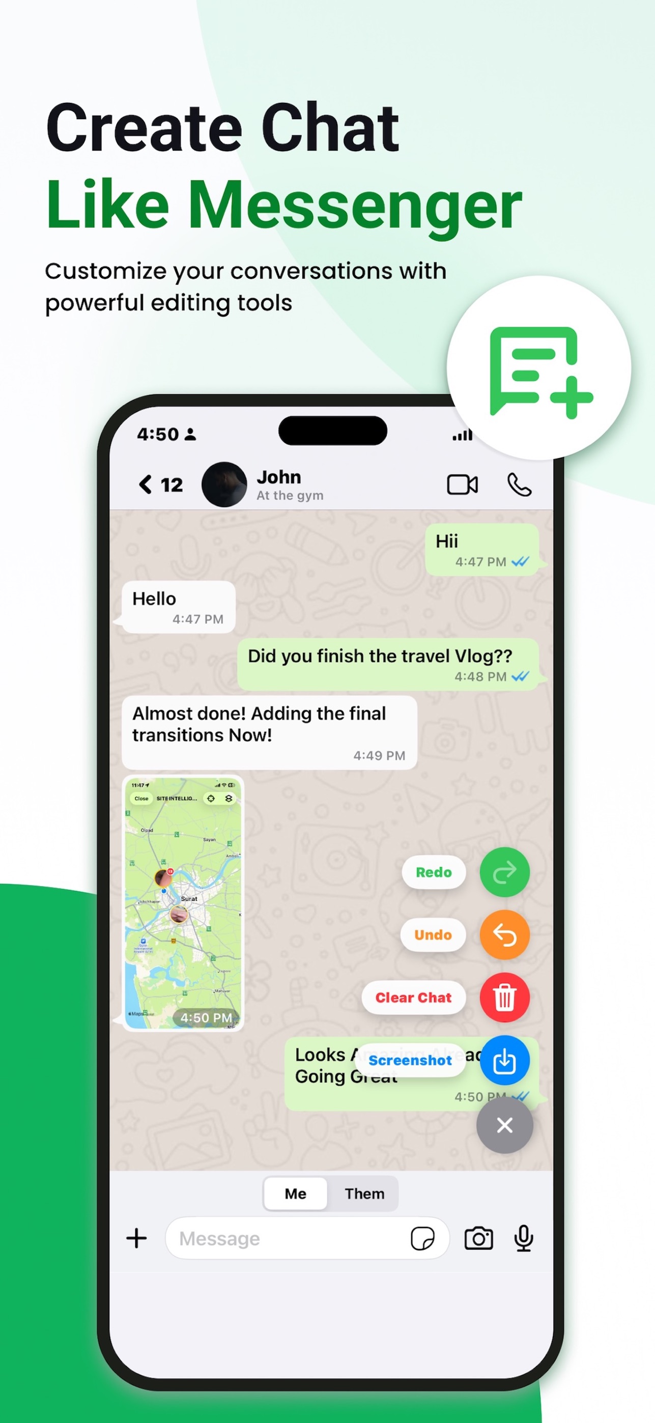 Screenshot 2 of Dual App: Web Messenger & Chat