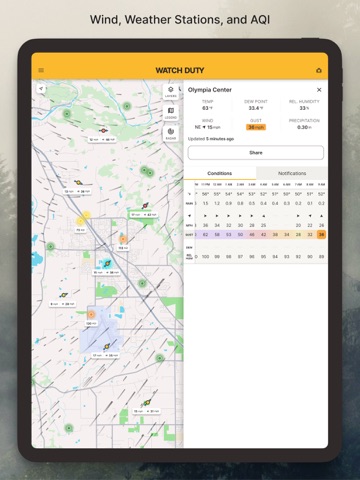 Watch Duty: Wildfire & Floods App Store preview screenshot 11