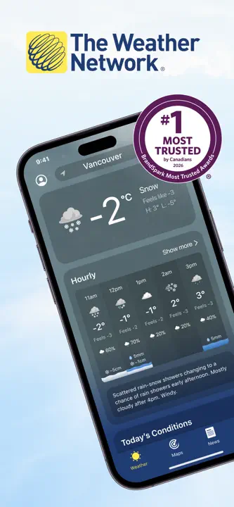 The Weather Network: Screenshot 1 von 8