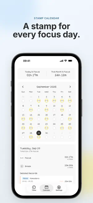 Pomodak: Cute Pomodoro Timer screenshot 3