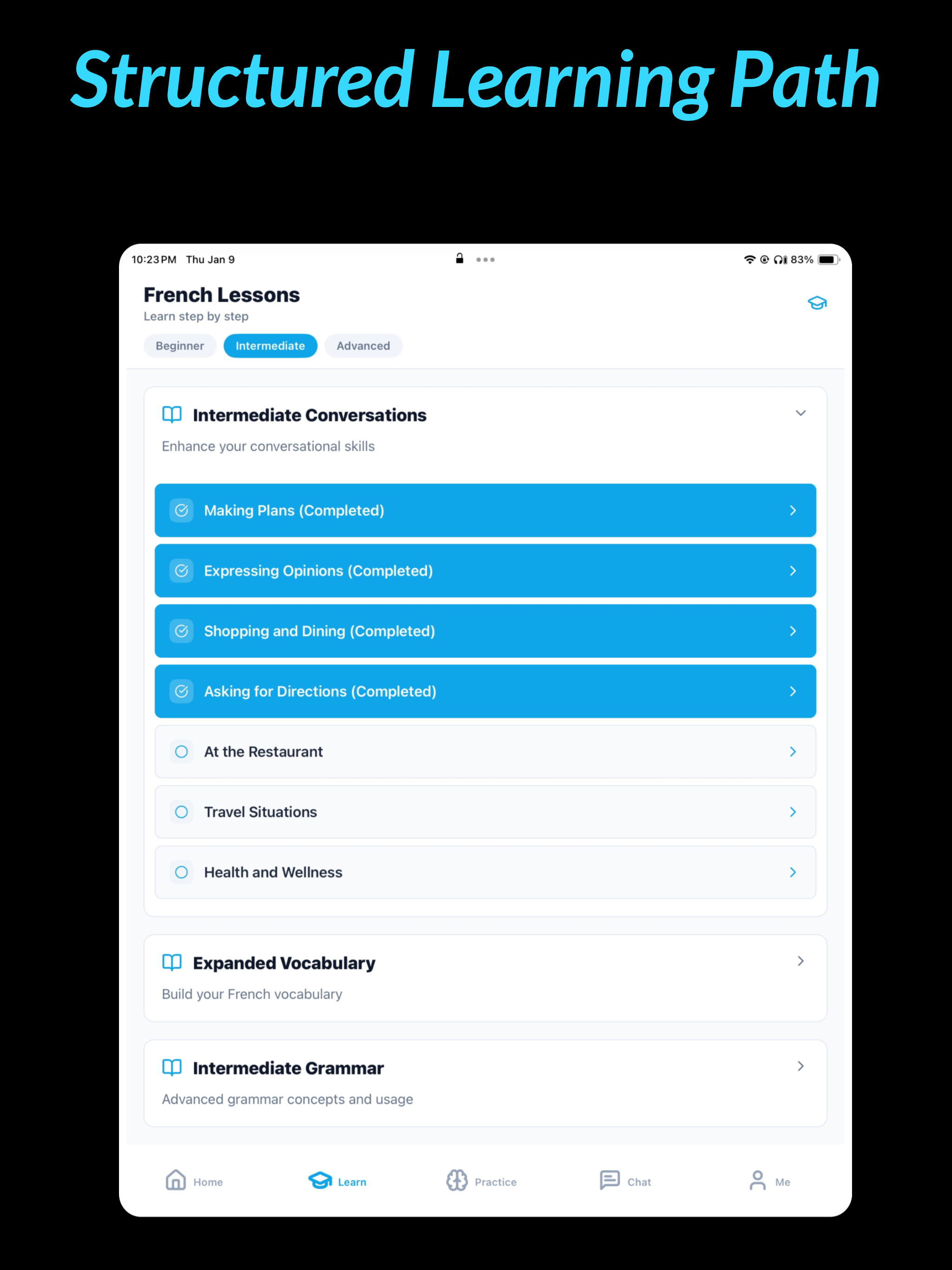 AllezLearn screenshot 9