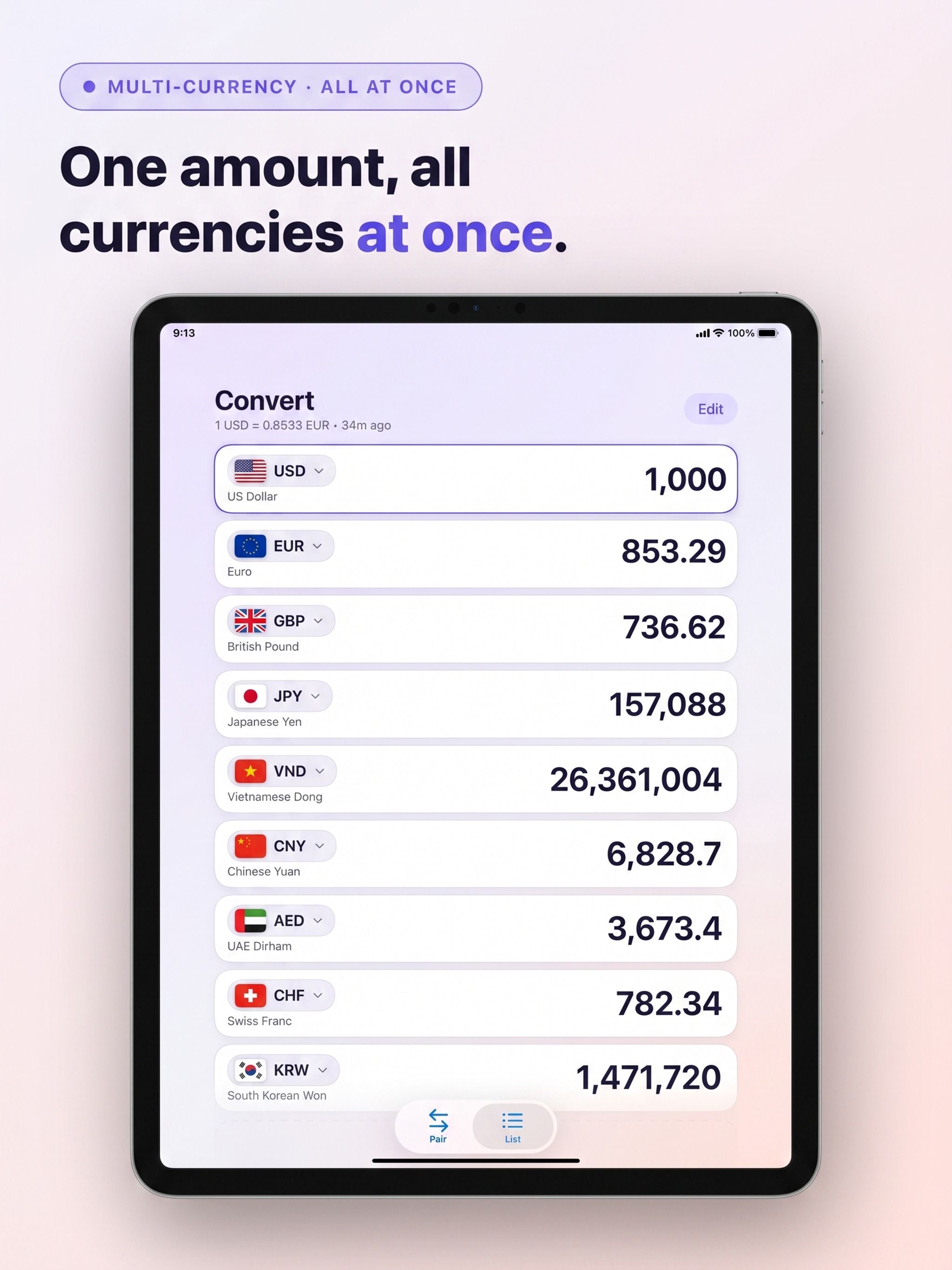 Currency Converter : Global screenshot 7