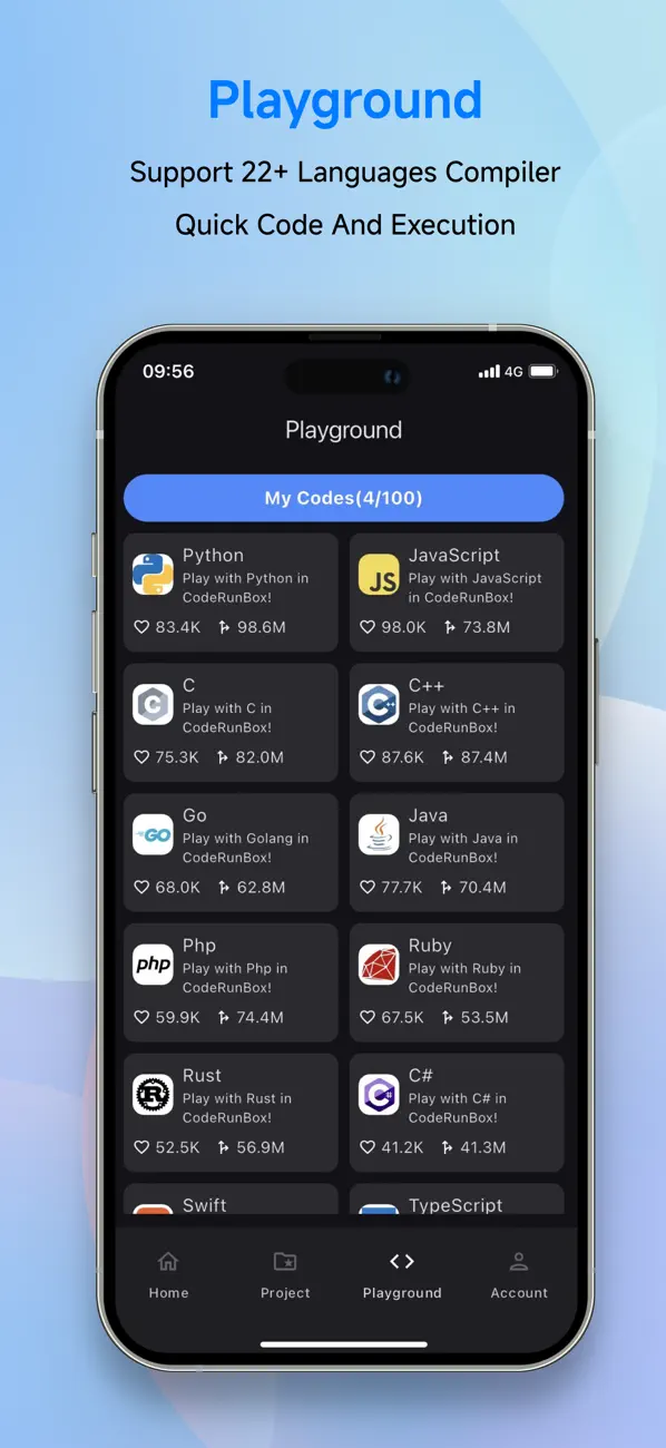 #2. CodeRunBox IDE (iOS) 由: Chengdu Xingyun Liuma Technology Co., Ltd.