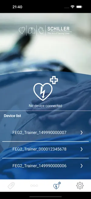 Defi training by SCHILLER screenshot 1