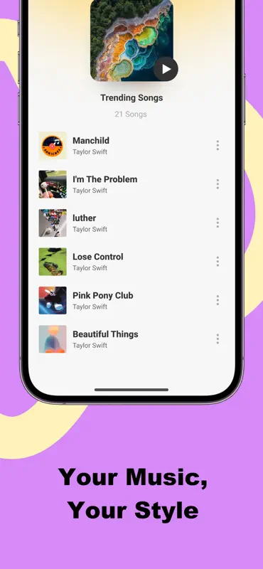 SonicNest-Music Player screenshot 2 of 4