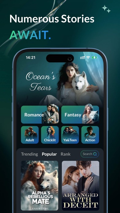 ChapterVerse-Explore Novels Screenshot