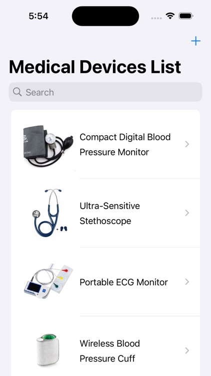 Medical Devices Shop Catalog