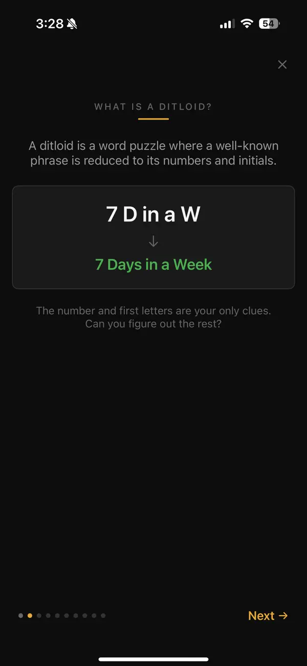 Screenshot #3 pour Ditloid: Word Puzzles & Trivia