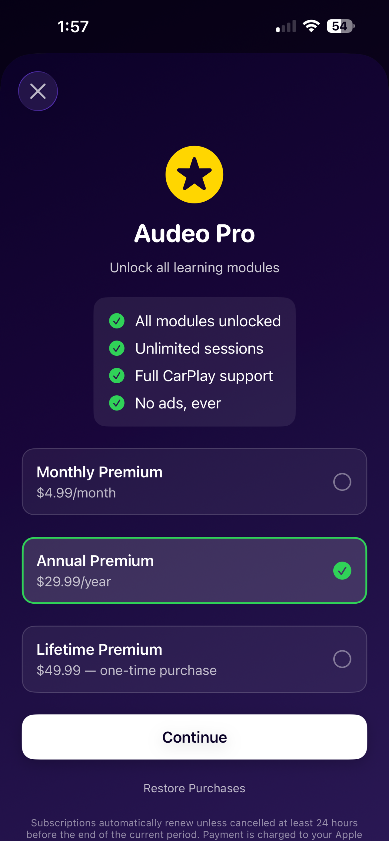 Audeo - Voice Flashcards