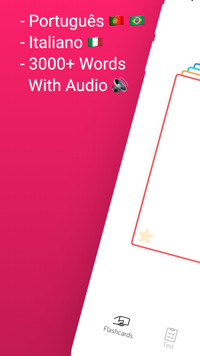 Learn Italian & Portuguese Screenshot