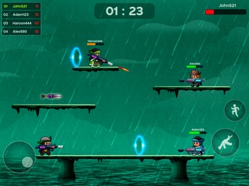 Mini War: Shooting Game iPad screenshot