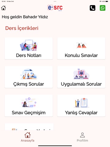 Esrc iPad screenshot 1