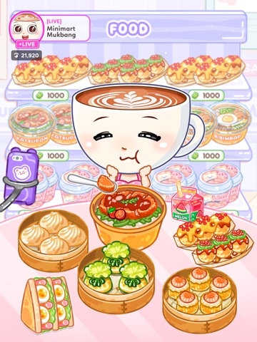 ASMR Girl: Livestream Mukbang iPad screenshot