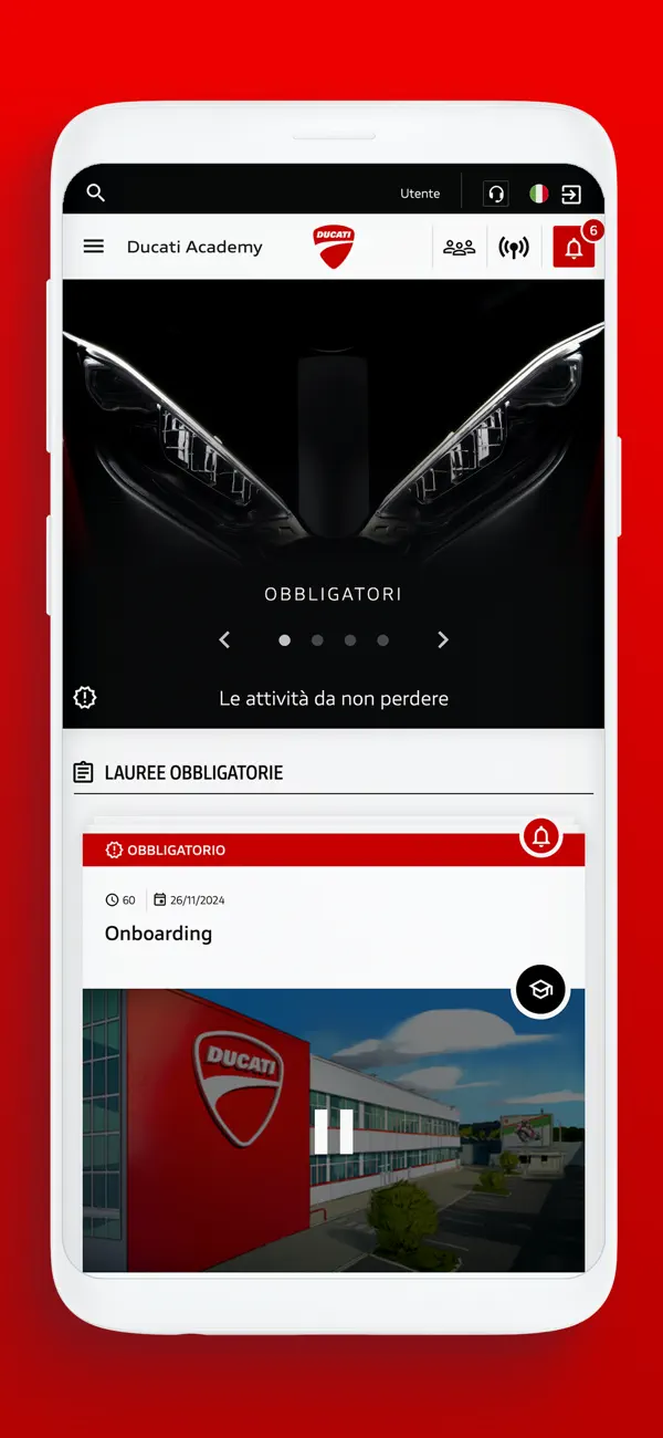 Screenshot #1 pour Ducati Academy