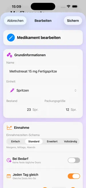 MediVorrat screenshot 3