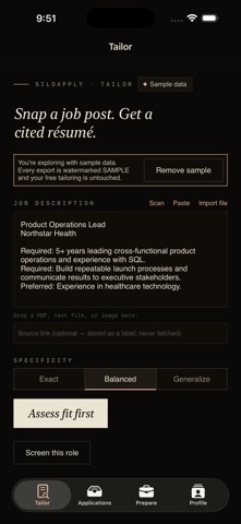 Silo Apply screenshot