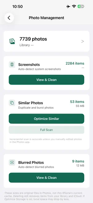 Clean Space - Phone Cleaner screenshot 3