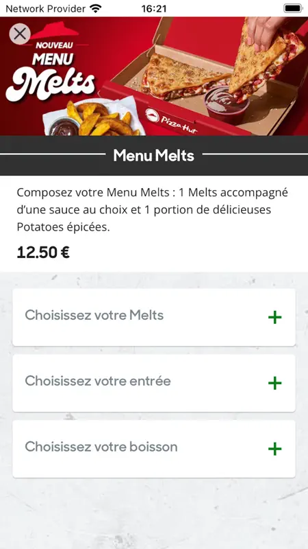 Pizza Hut France screenshot 3 of 7