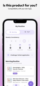 MyGlowApp: Skincare Scanner screenshot