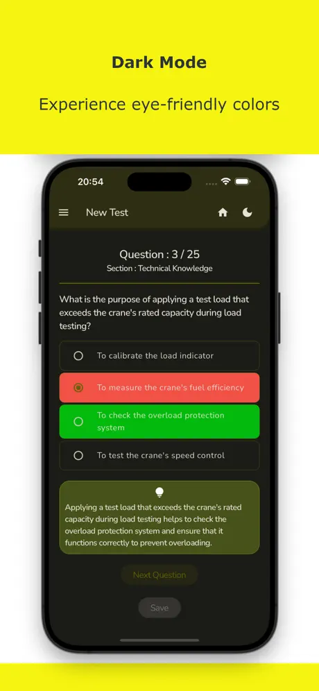 Mobil Crane Operator Mock Test Screenshot 4