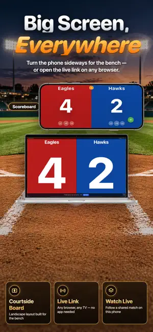 Baseball Score & Scoreboard screenshot 2