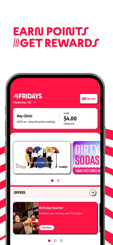 TGI FRIDAYS AU screenshot 3 of 4