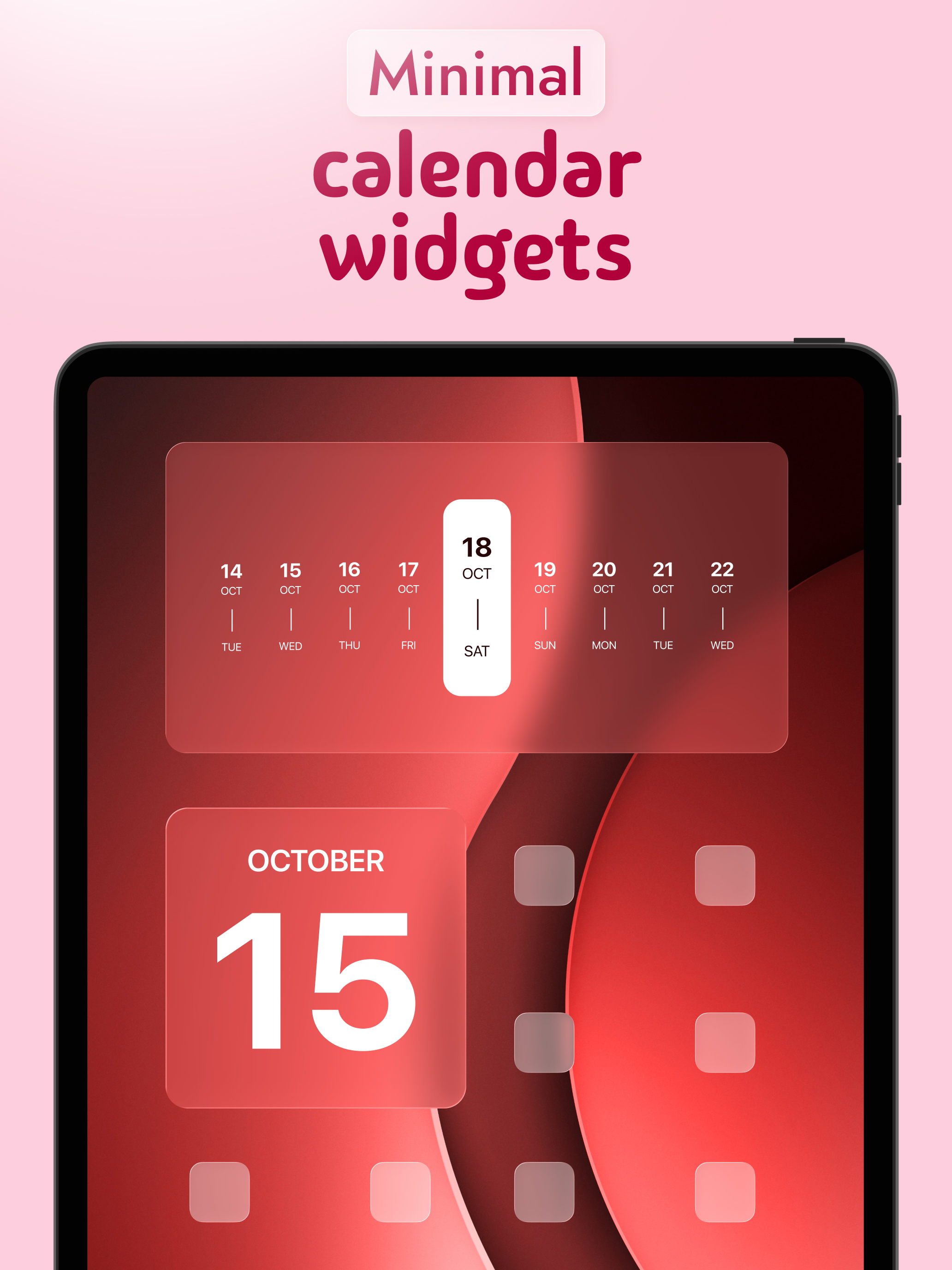 Blank Widget Transparent Space