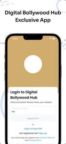 Digital Bollywood Hub iPhone screenshot