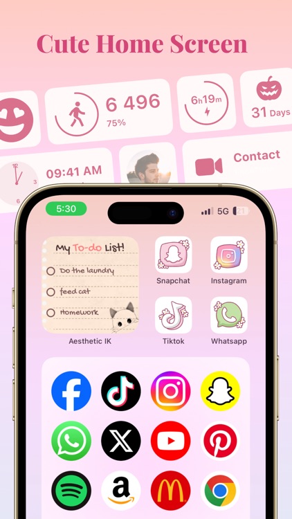 Aesthetic Kit: Photo Widget