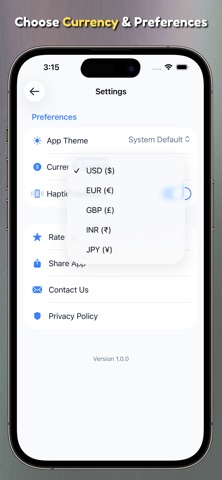 Crypto SIP Calculator screenshot